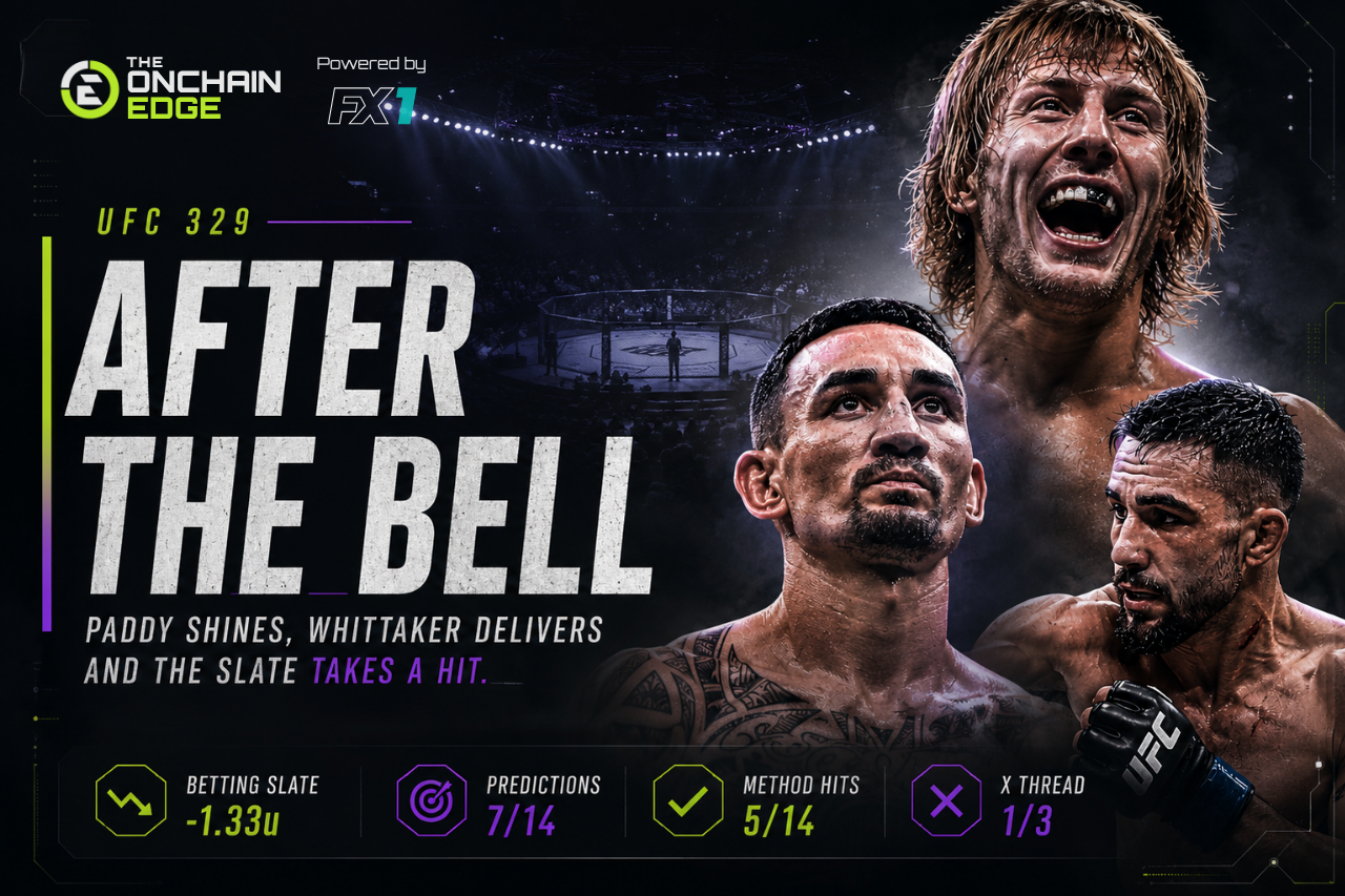 UFC 329 After the Bell: Paddy Shines, Whittaker Delivers and the Slate Takes a Hit